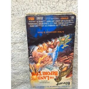 The‎ Land Before Time VHS Tape 1988 MCA Home Video Classic Dinosaur Movie